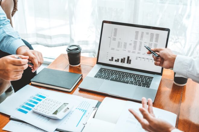 accountant working with clients as one of Sieperts attestation services